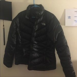 North face puffer coat
